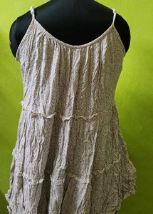 Tiered Sleeveless Sun Dress