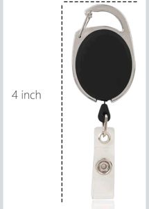 Retractable Badge Clip id card holders