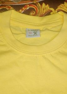 Sleeveless Yellow T-Shirt