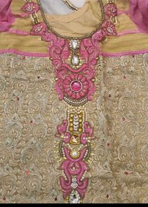 20. PURE CREPE Embroidered Suit