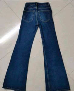 H&amp;M Blue Flare Jeans