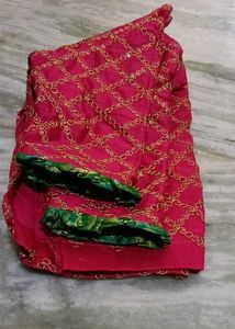 lehanga, blouse and duppatta