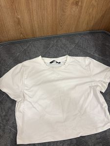 Classic White Crew Neck T-Shirt