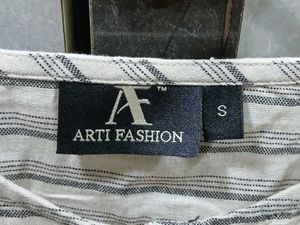 Striped Linen Kurta Dress