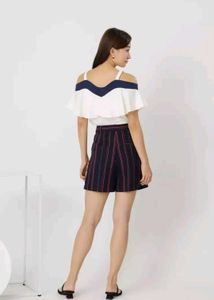 Solid Puff Sleeves Casual Stylish Smoking Regular