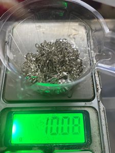 Jewellery Making Clam Sell Ending Silver 50 Pcs