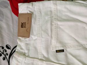 White Wide Leg Jeans