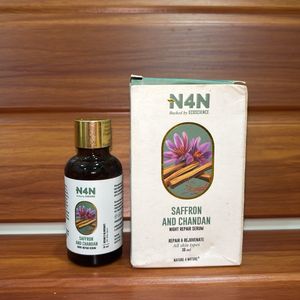 N4N Saffron & Chandan Night Repair Serum