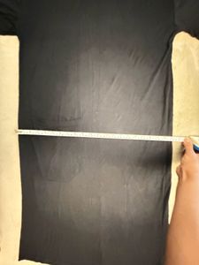 Black T-Shirt Dress - Zara size S