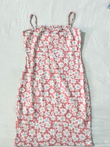 Floral Bodycon Mini Dress
