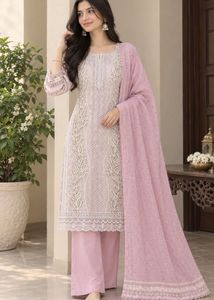 Elegant Chikankari Kurta Set
