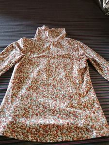 High Neck Tshirt For Girls