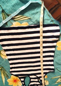 Striped Racerback Tank Top