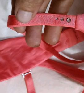 Peach victorias secret bra