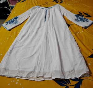 Crincle Rayon Dress