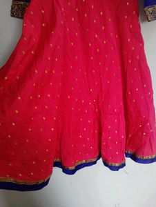 Girls' Blue &amp; Pink Party Dress