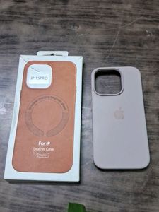iPhone 15 Pro Leather &amp; Silicone Cases