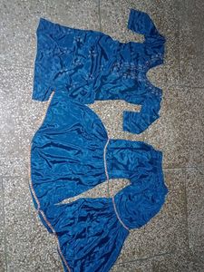 heavy silk sarara kurti