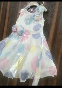 Adorable Polka Dot Party Dress