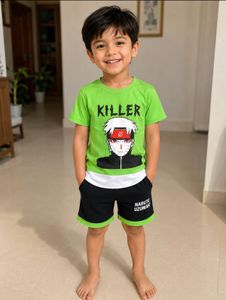 combo of Stylish Denim Co-ord Set for Boys