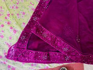 Stunning wine Siqvenc Embroidered Lehenga Choli