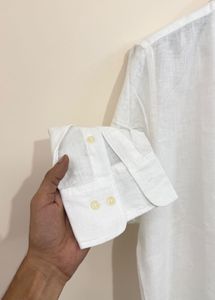 Classic White Linen Shirt