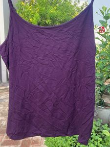 Purple Camisole Tank Top