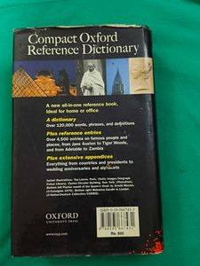 Compact Oxford Reference Dictionary