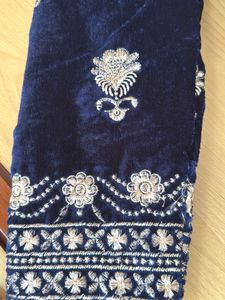 Velvet Embroidered Suit