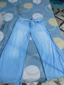 blue denim jeans