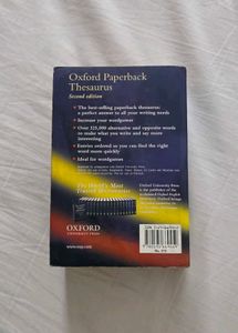 Oxford Paperback Thesaurus - Indian Edition