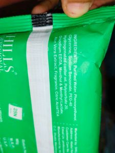 SHILLS Mint Fresh Refreshing Wet Wipes