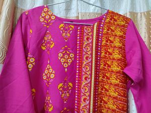 Pink Printed Kurti 💗✨