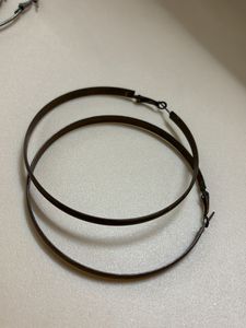 Set Of 3 Preloved Hoop Earrings