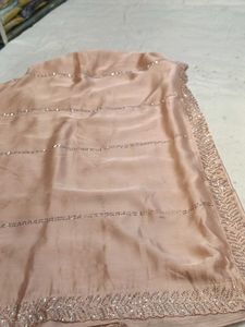 Peach Colour Saree Blouse size 44