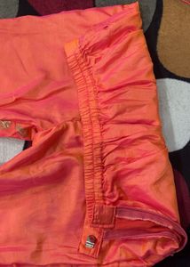 New Banarsi Silk 2 Pcs Kurti Pant Set