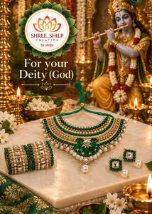 Exquisite Embellished Handmade Jewellery Set