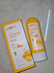 Plum Yuzu & Alpha Arbutin Sunscreen SPF 50