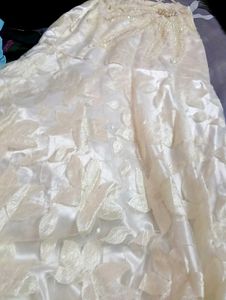 Embellished White Lehenga Choli