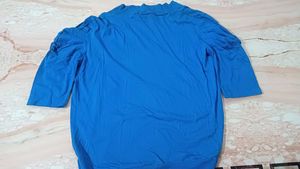 Blue Open Front Shrug