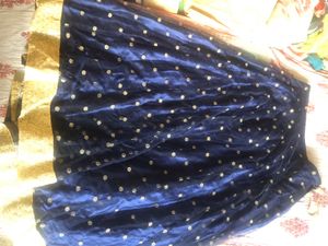 Navy Blue Lehenga