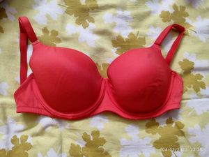 Zivame Backless Padded Bra Coral 36D