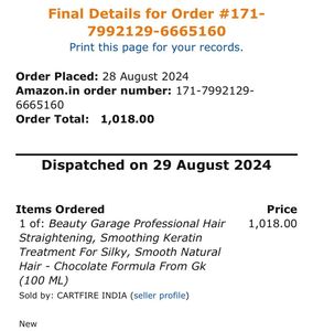 Beauty Garage Keratin Treatment