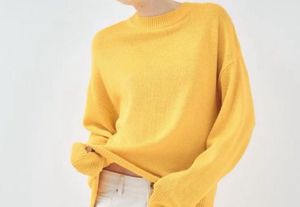 H&M - Yellow Knit Sweater