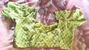 Designer Printed Saree Blouse