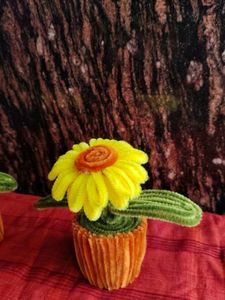 Pipecleaners Sunflower!!💛