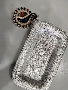 Haldi Kumkum Box And Tray