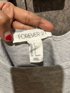 Forever 21 Grey Bodycon Dress