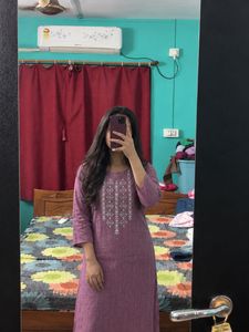 Elegant Embroidered Kurta