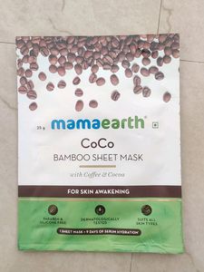 Mamaearth Bamboo Sheet Mask